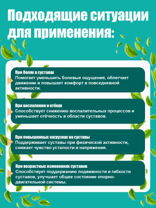 BADEX LIFE - Монталин травяной комплекс для суставов, 40 капсул
