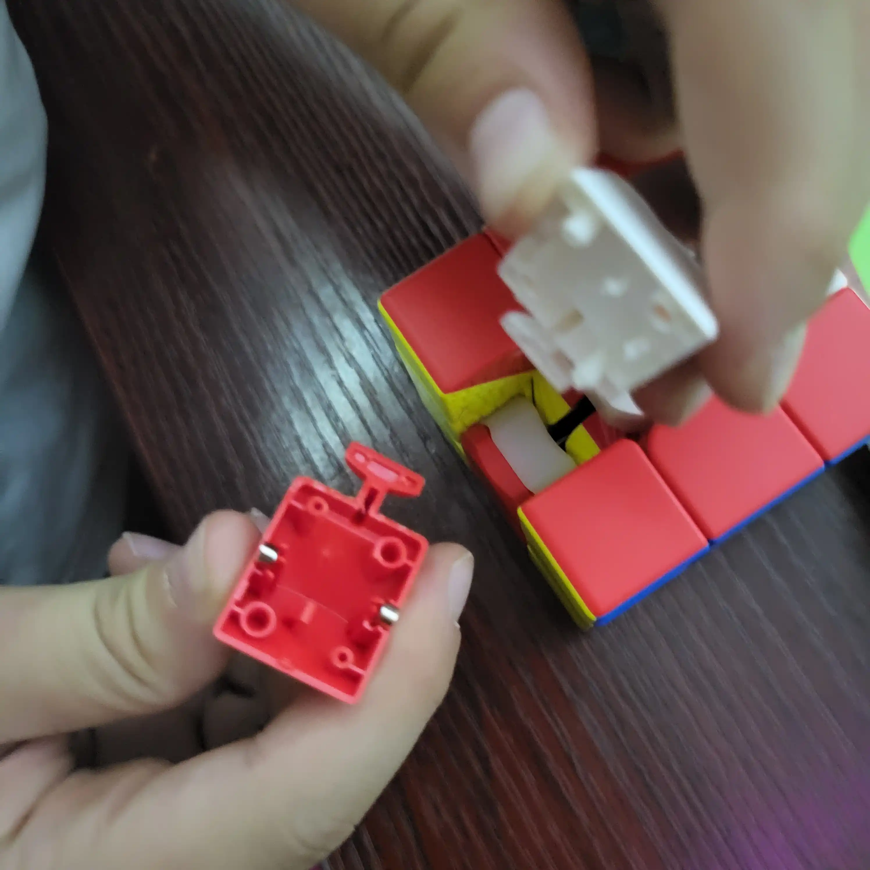 Магнитный кубик Рубика GAN Monster Go EDU 3х3 скоростной