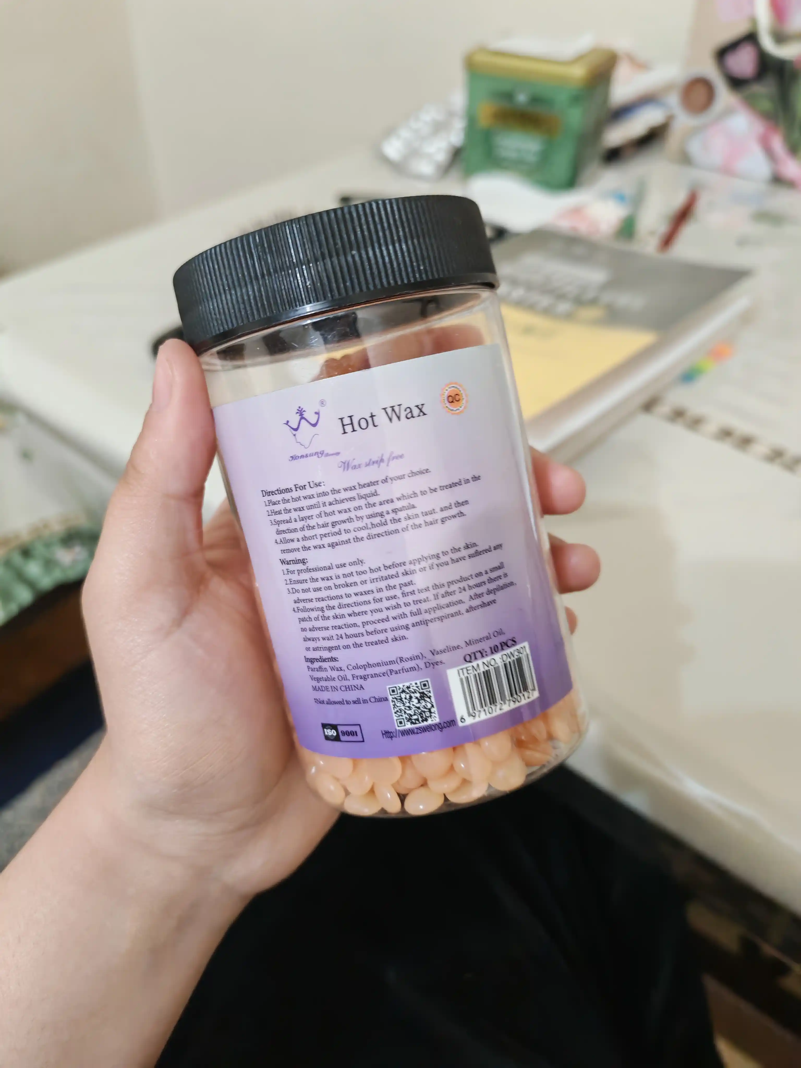 Гранулированный воск для депиляции Hot Wax Professional, 400 гр