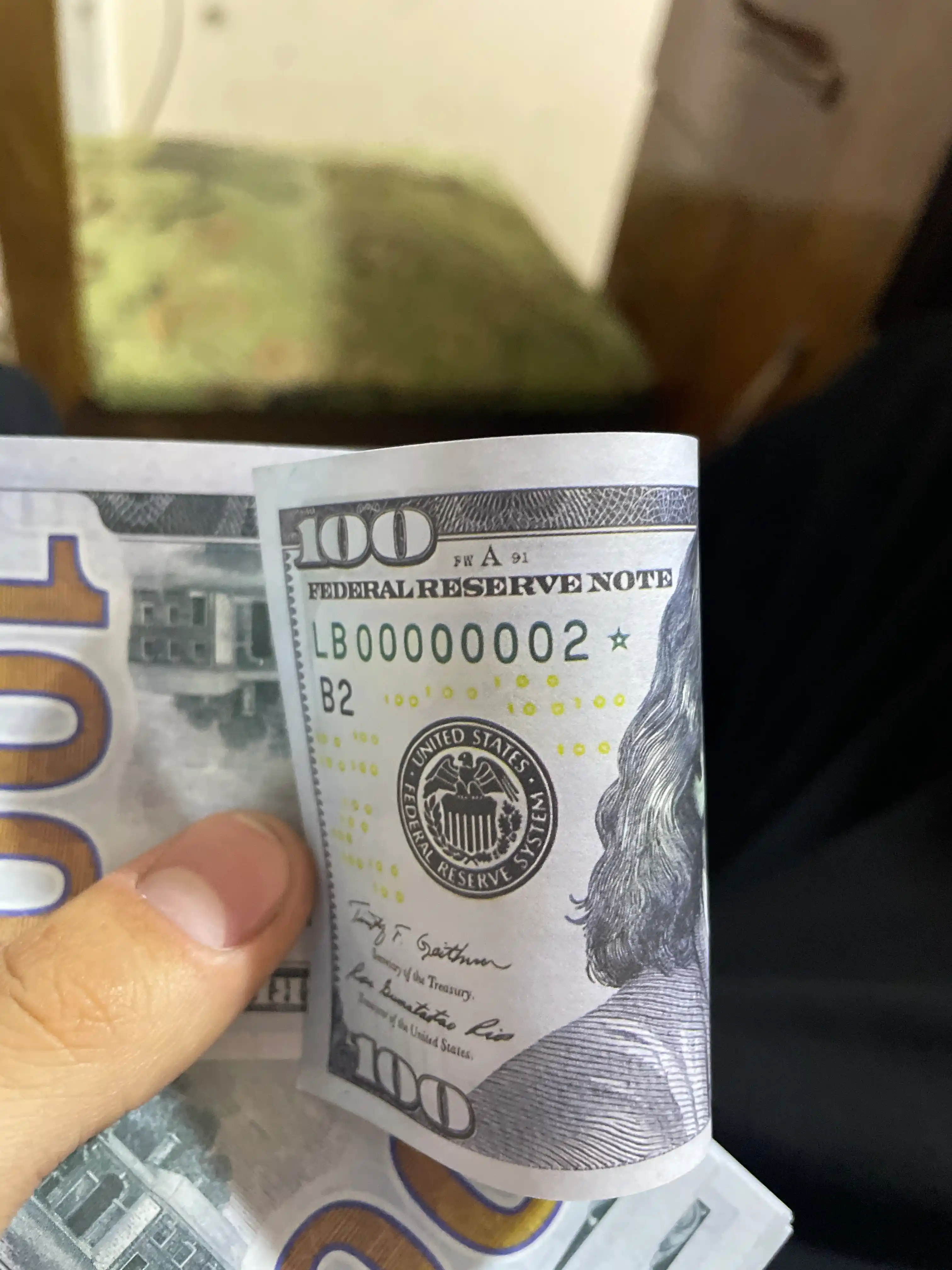 Dollar esdalik sovg'asi, soxta pul
