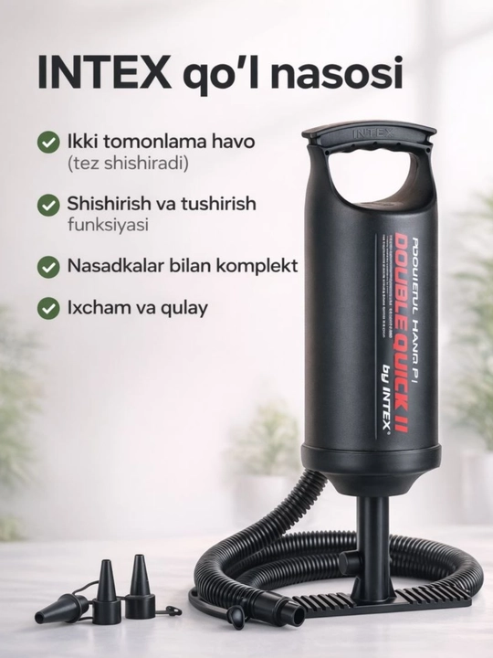 Intex qo‘l nasosi 36 sm - 