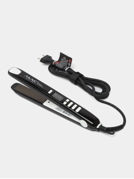 MAC Styler Keramika soch dazmoli, professional to‘g‘rilagich, LCD displey, 480°F