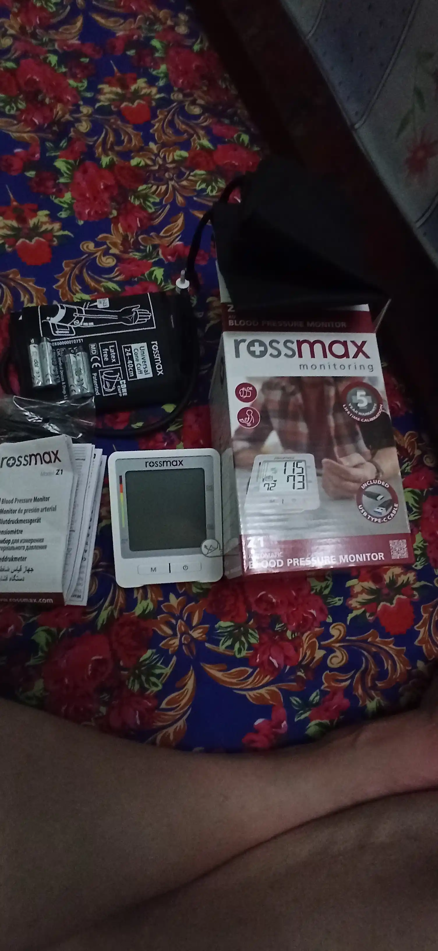 Raqamli avtomatik tonometr Z1 Rossmax Swiss