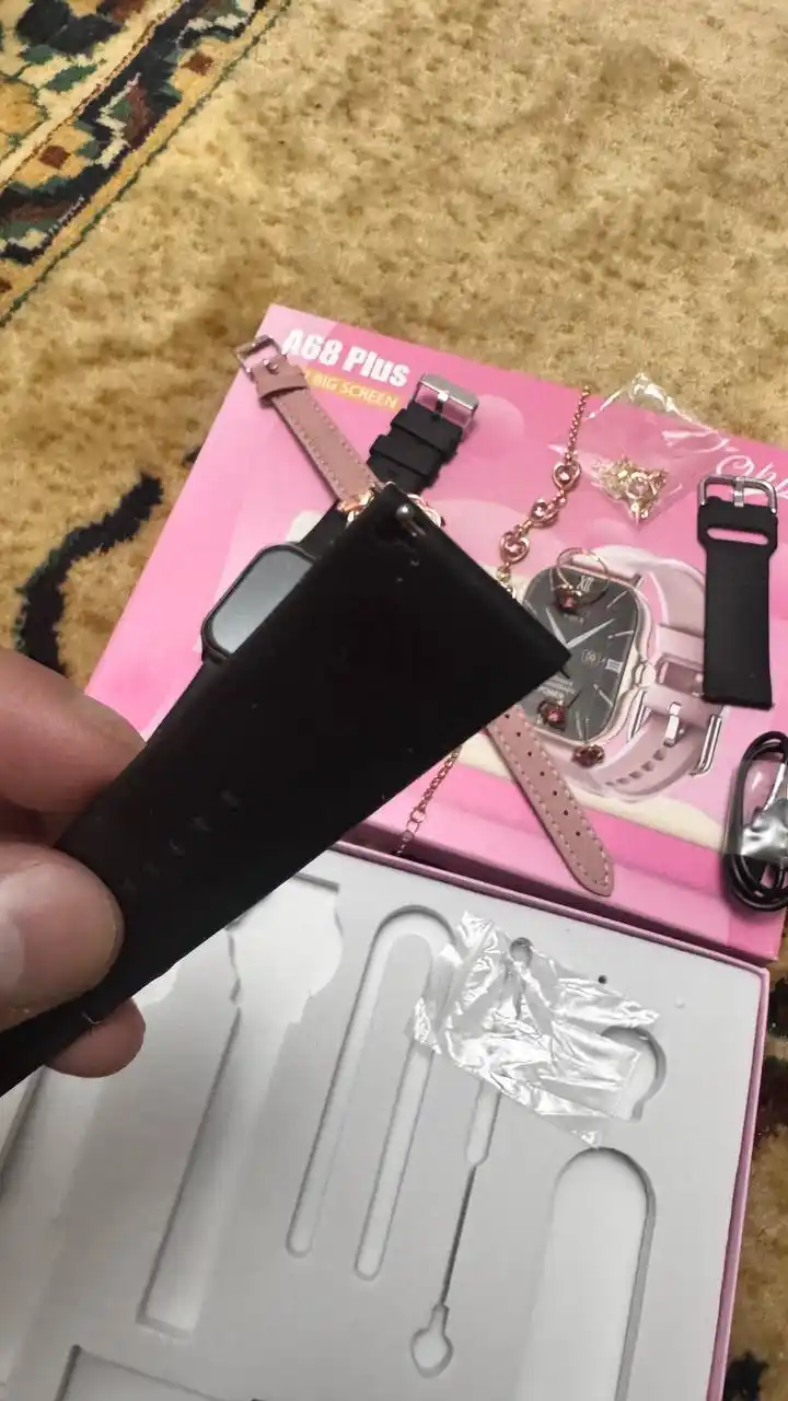 Умные часы набор 7 в 1 для девушек, Smart Watch, классические часы и украшения, смарт часы