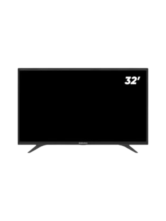 Телевизор Shivaki S32KH5500 Android TV 32" HD Smart, Wi-Fi, серый , асфальт - 