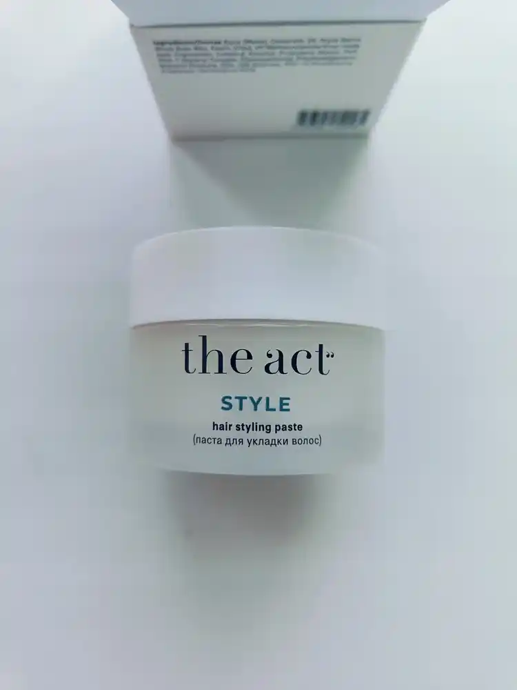 The Act Паста для укладки волос текстурирующая, без склеивания, матовый эффект