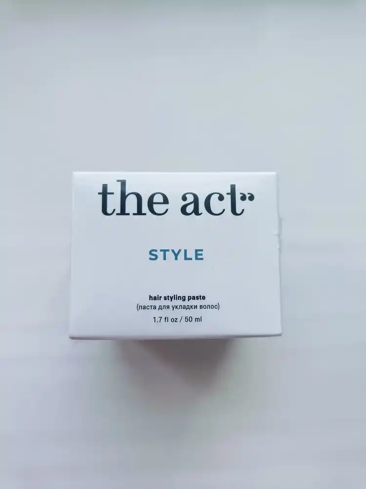 The Act Паста для укладки волос текстурирующая, без склеивания, матовый эффект