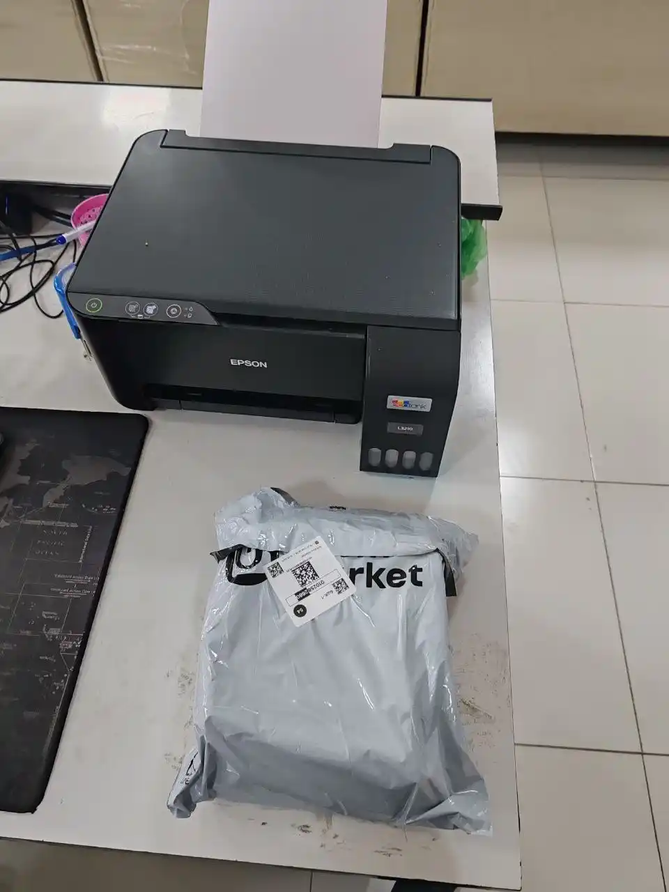 Printer siyoh kraska 103 printer uchun Epson EcoTank L3150 L3250 4 rang + 1 qora 70 ml