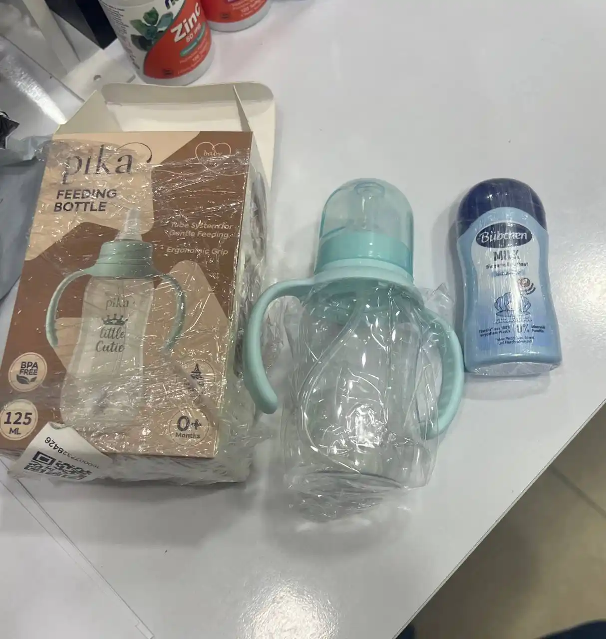 Terisini namlovchi sut Bubchen, tug'ilgandan boshlab bolalar uchun, 50 ml