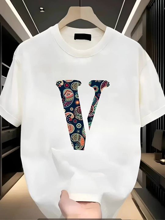 Мужские футболки из хб хлопка LYCRA, разных цветов - 
