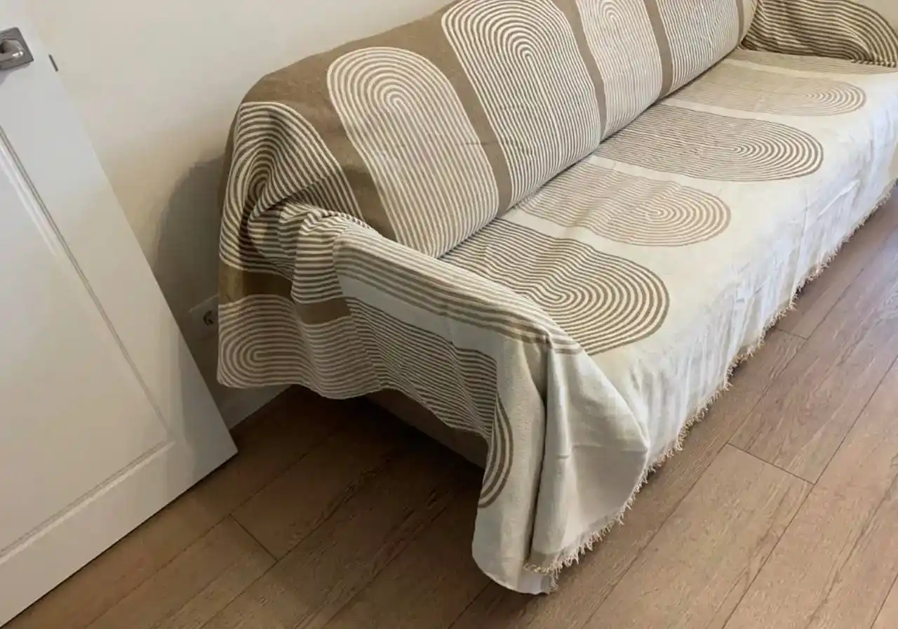 Divan va kreslolar uchun yopinchiq-pled, mebel uchun universal g‘ilof, choyshab 230x180 sm