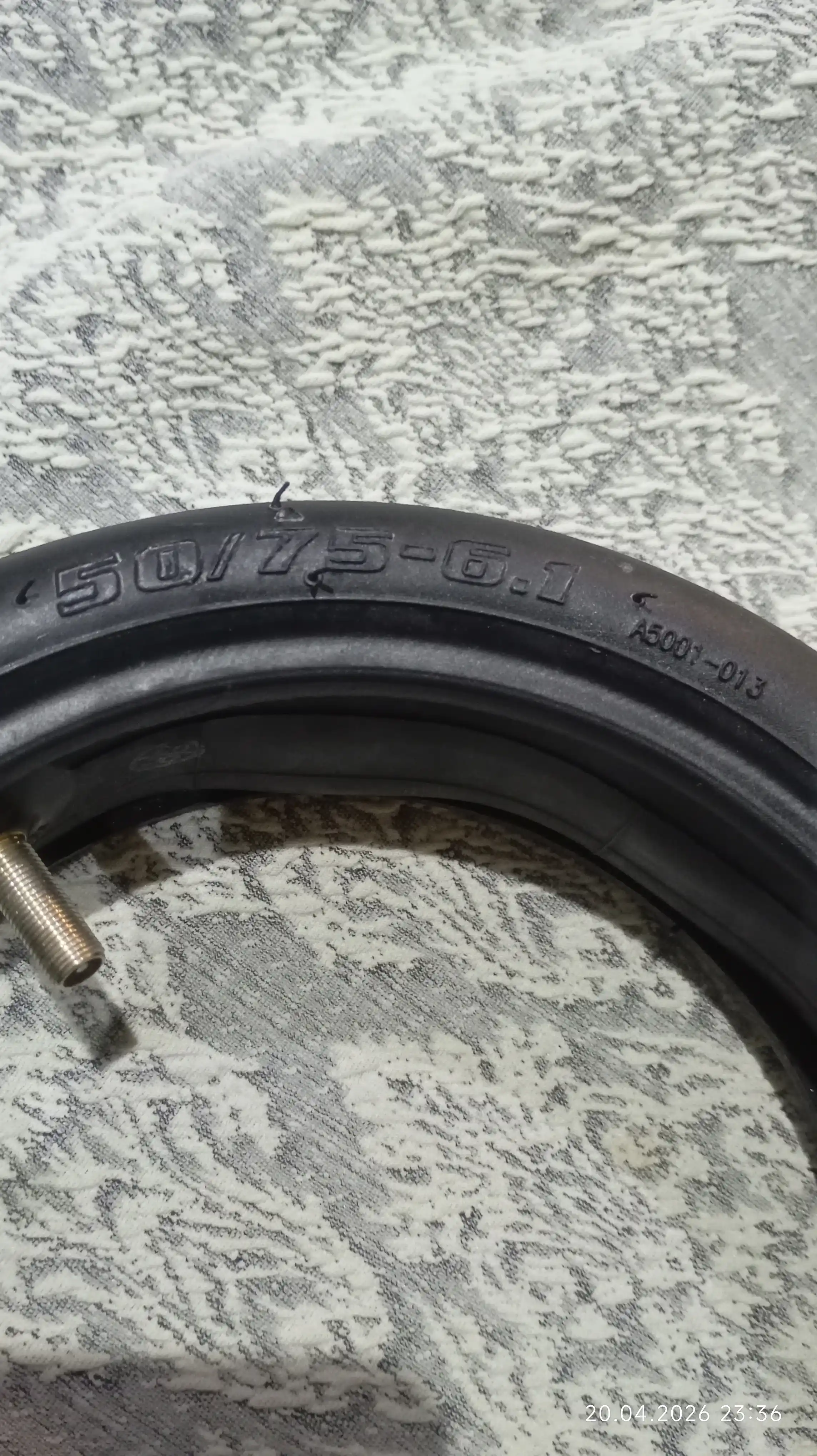Shina va kamera, 8.5", 2 tasi 1 da  samakati uchun  KECHITE