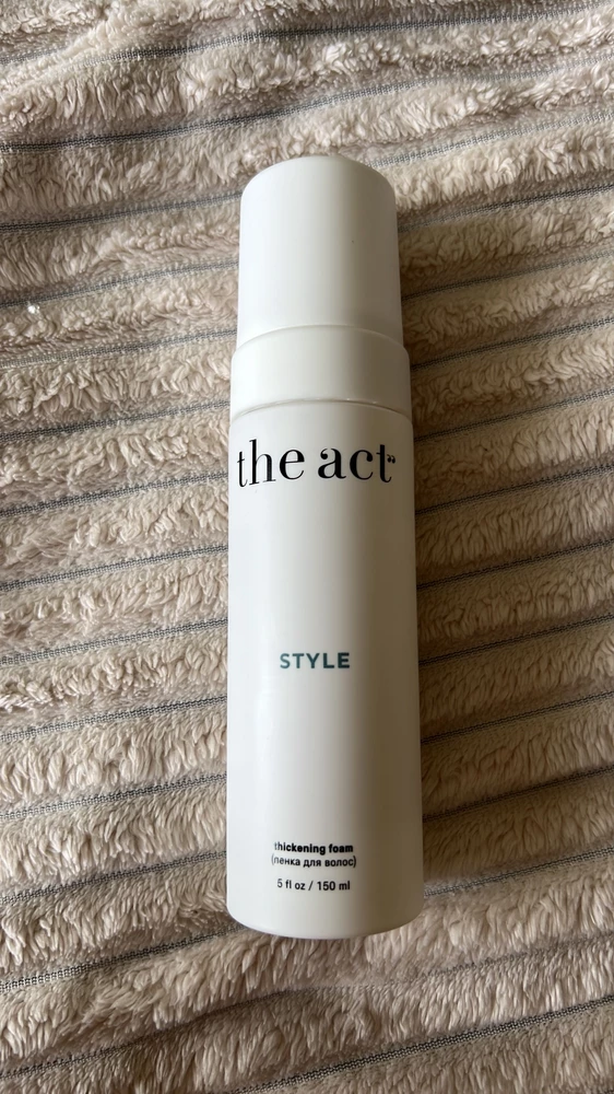 The Act soch turmaklash uchun ko‘pik, hajm berish va styling uchun, 150 ml