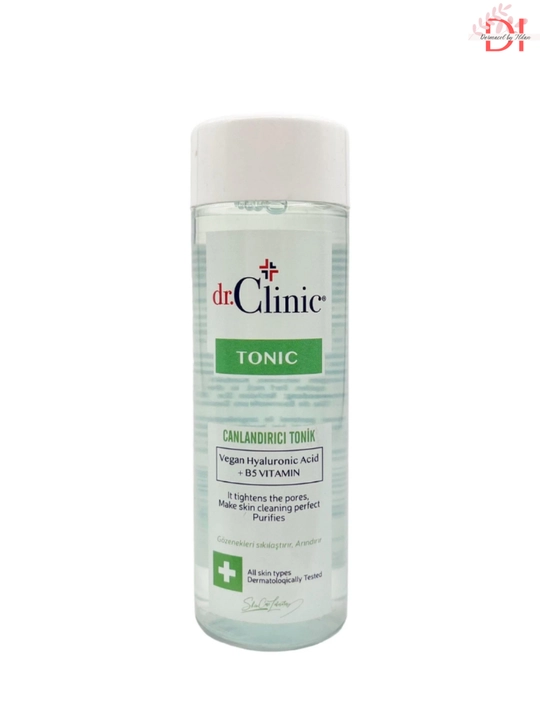 Тоник для лица Dr.Clinic — с увлажняющей гиалуроновой кислотой и витамином B5