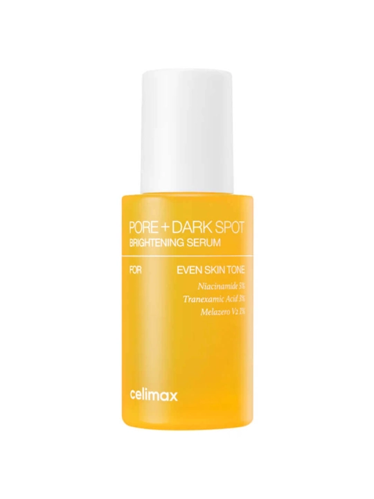 Celimax Pore+Dark Spot Brightening Serum — сыворотка для выравнивания тона и сияния кожи - 