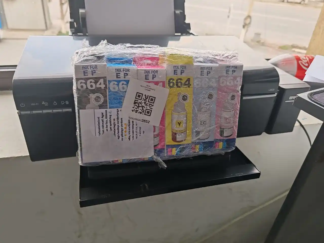 Printer siyoh kraska, 664/673 printer uchun siyoh, Epson L805, L1800, L850