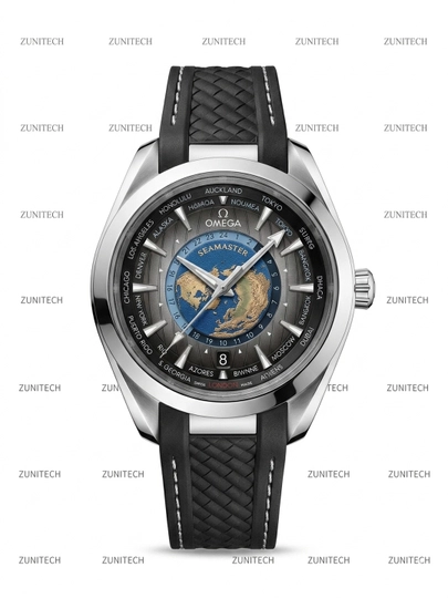 Мужские наручные часы, OMEGA автоматические механические, классическом стиль, элегантность — ZUNITCH-OMEGA-ЧЕРН