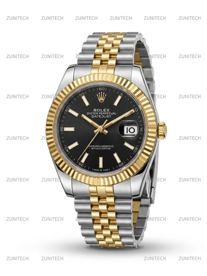 Мужские наручные часы, ROLEX в классическом стиле — ZUNITCH-ROLE-ЧЕРН