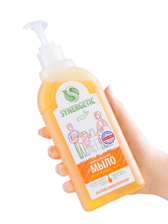 Suyuq sovun Synergetic Mevali miks, 500 ml