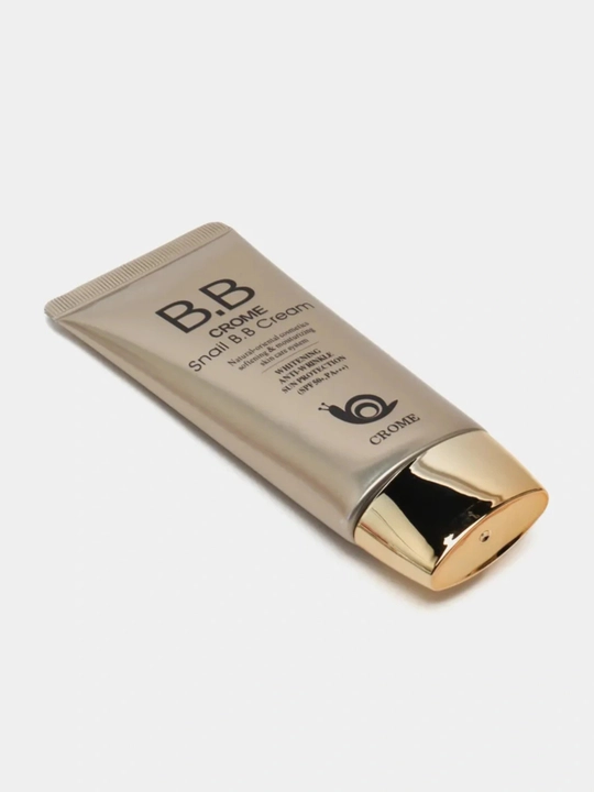 Tonal krem BB Crome Snail SPF 50+ ko'p funksiyali, oqartiruvchi, 50 ml