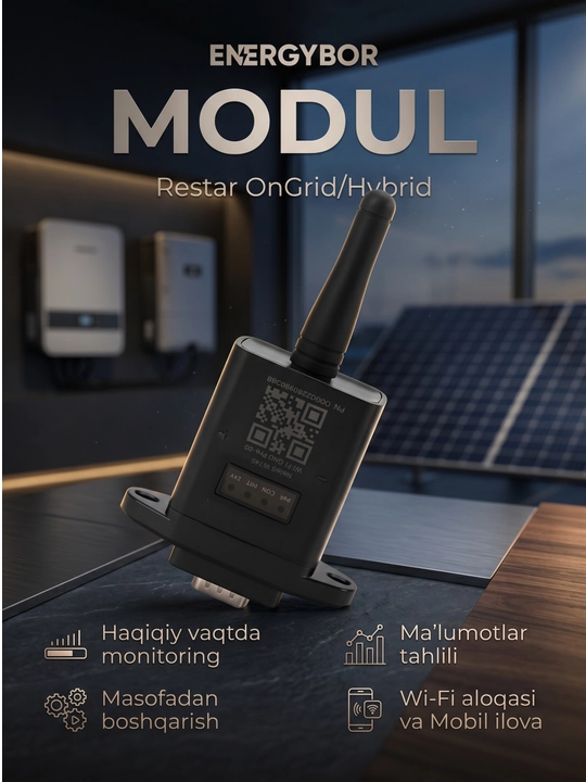 Wi-Fi модуль для инверторов Restar OnGrid Hybrid, с кабелем