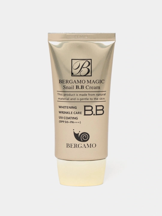 Тональный крем для лица Bergamo BB, матирующий, увлажняющий, с SPF, 50 мл