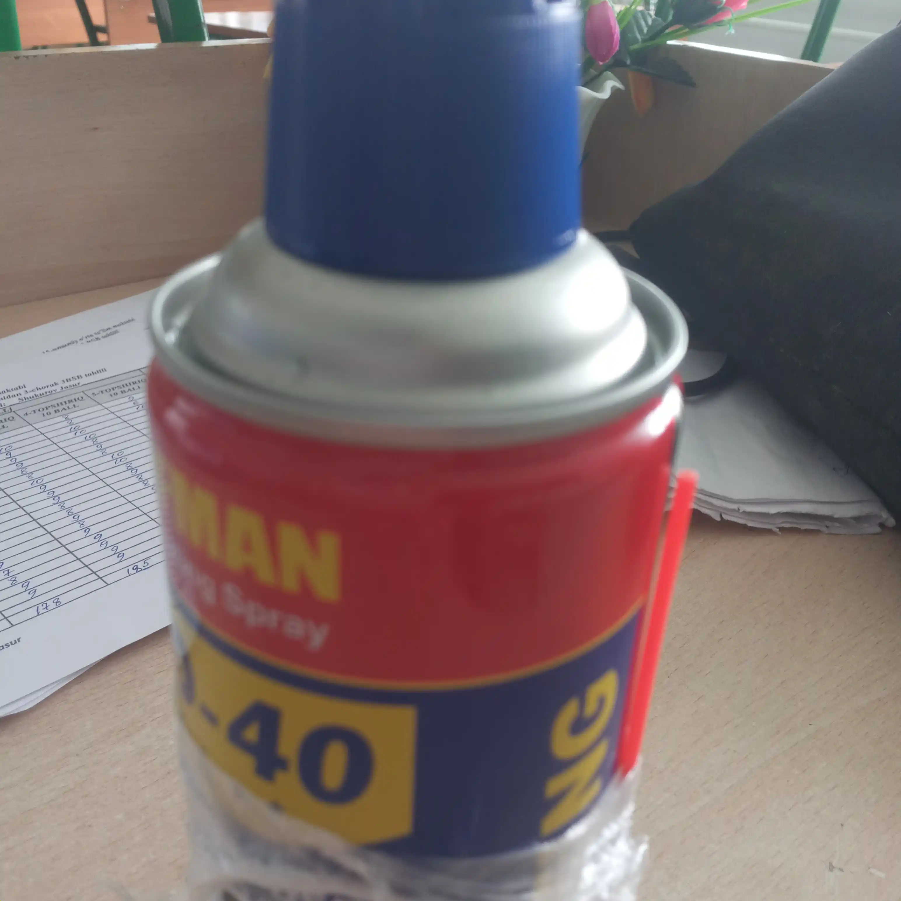 Moylovchi universal singuvchi Hafman, suyuq kalit WD-40, 450 ml