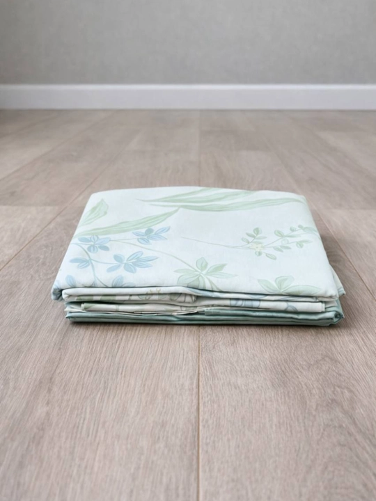 2kishilik choyshab to‘plami(100%paxta satin)yuqori postel komplekti, satin choyshab