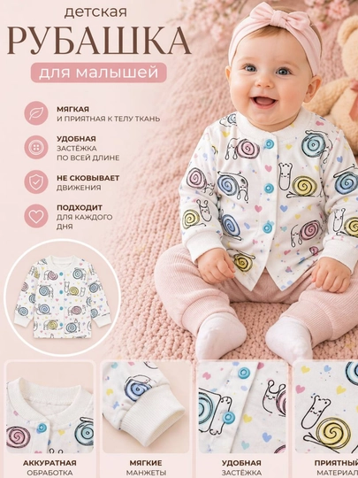 Рубашка для малыша