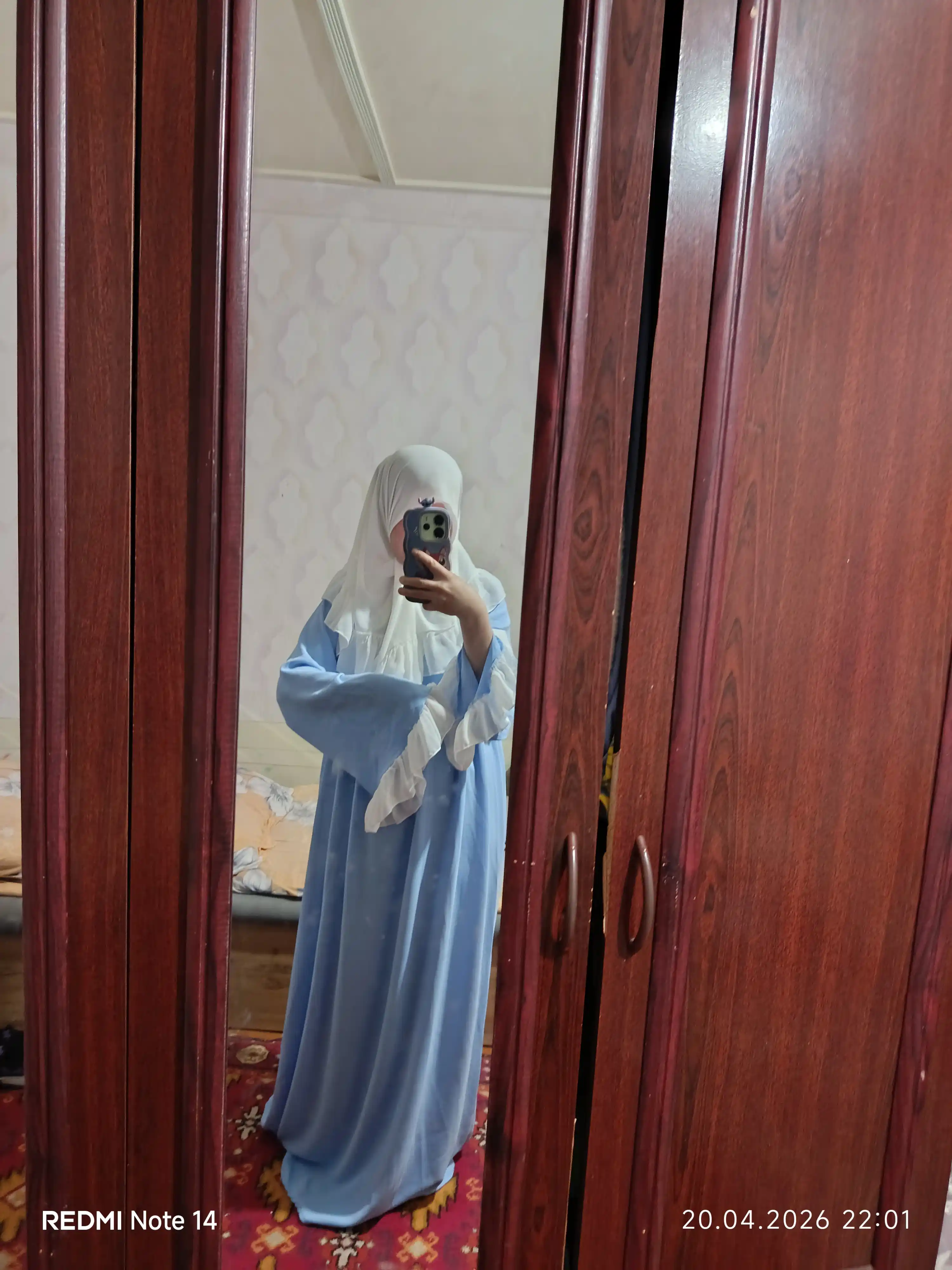 Abaya, himara, hijob, koylak+ro'mol, umra ziyirati, o'lcham oversayz 42-54