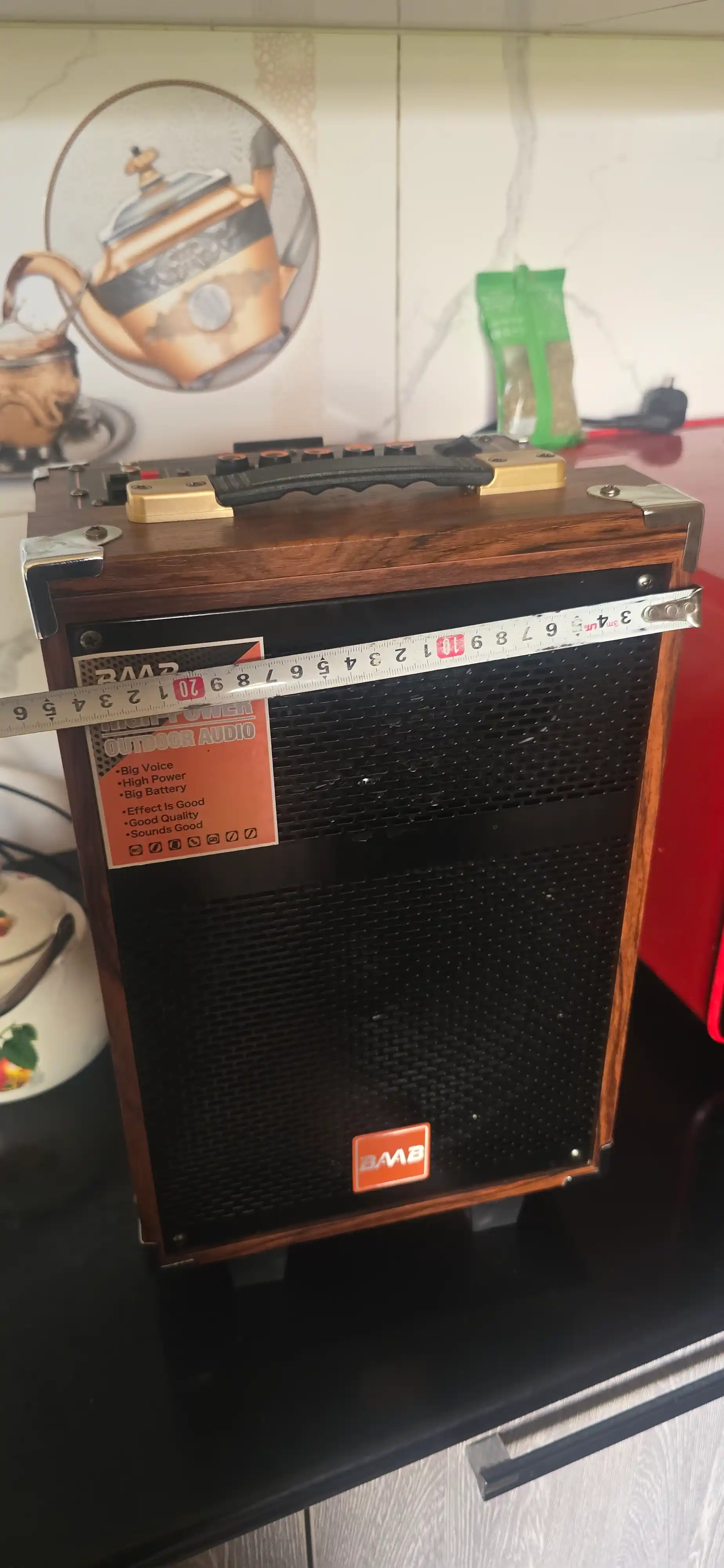 Портативная колонка BQ8 с Bluetooth, FM радио, микрофоном и пультом