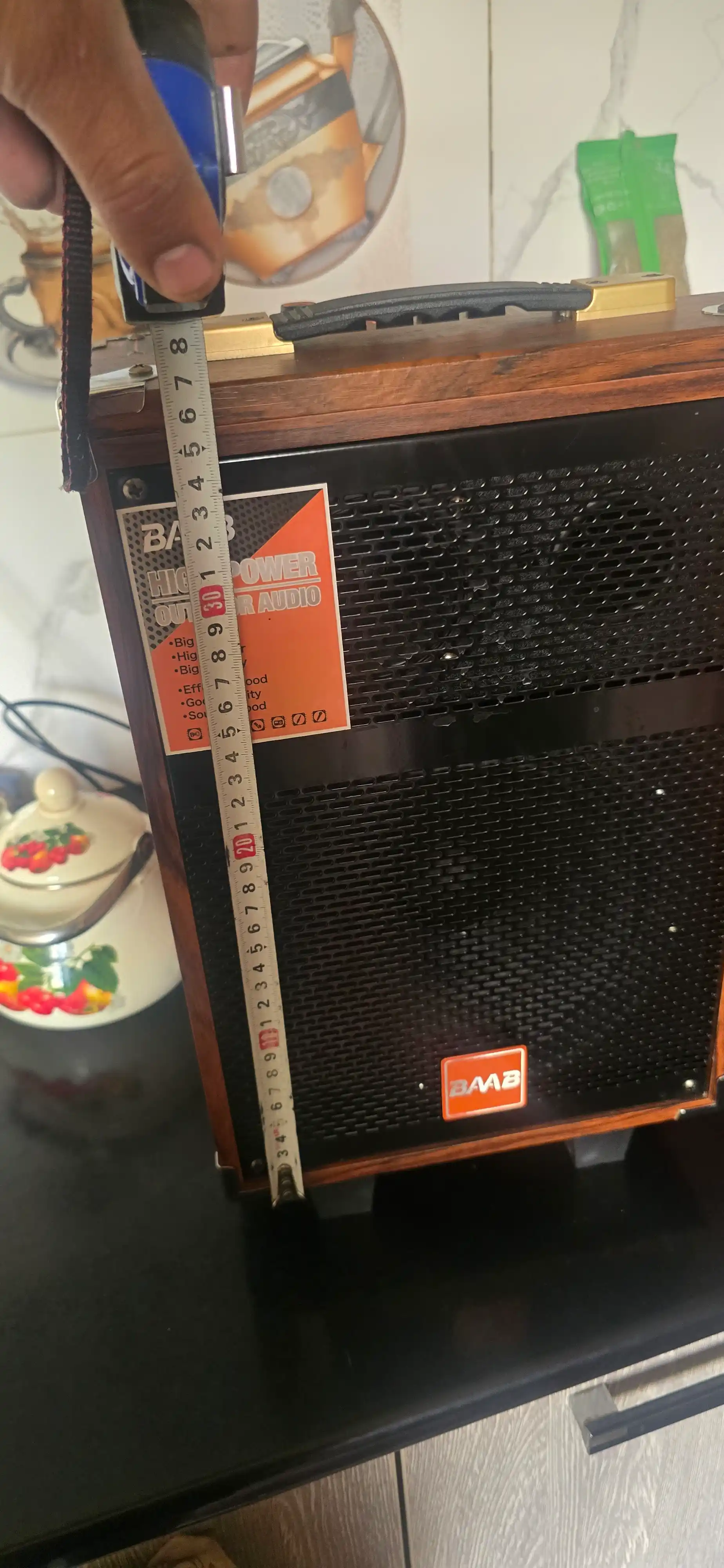 Портативная колонка BQ8 с Bluetooth, FM радио, микрофоном и пультом