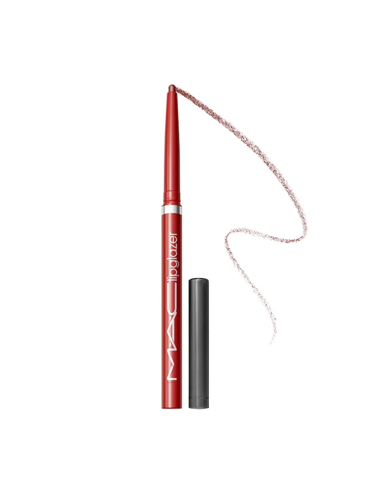 MAC Lipglazer Glossy Lip Liner 3 ta 1 da lab uchun yaltiroq qalam - Tasma - 