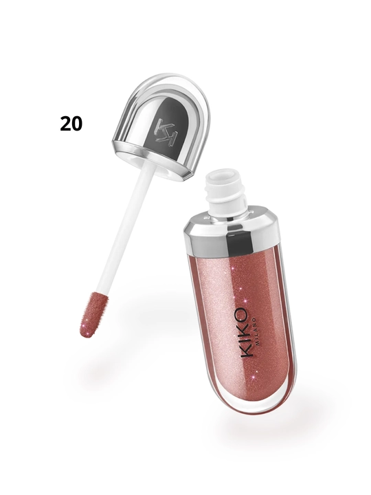 Блеск для губ Kiko Milano 3d hydra lipgloss, 6.5 мл, 3D-эффект - 