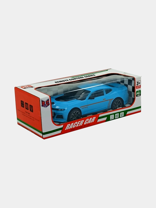 Radio boshqaruvli mashina Racer Car 1:14 Ko'k chiroqli