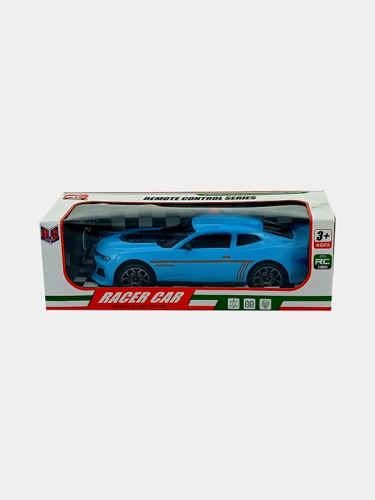 Radio boshqaruvli mashina Racer Car 1:14 Ko'k chiroqli