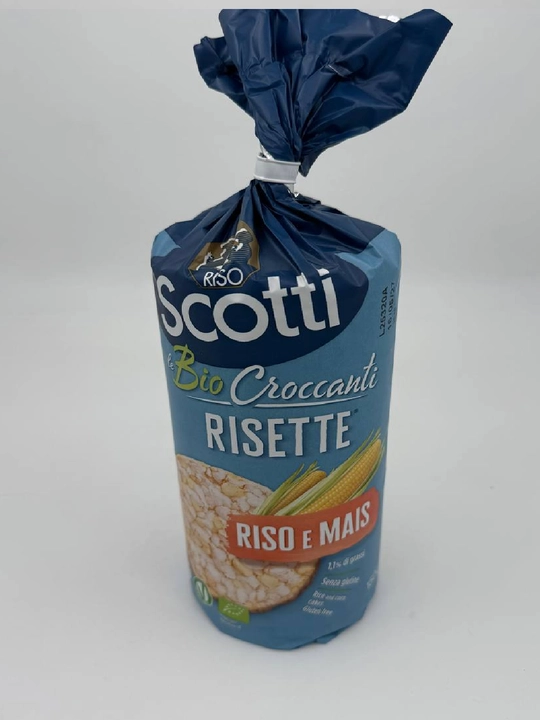 Scotti Bio Croccanti Risette Riso e Mais guruchli nonchalar, glyutensiz, 120 g - 
