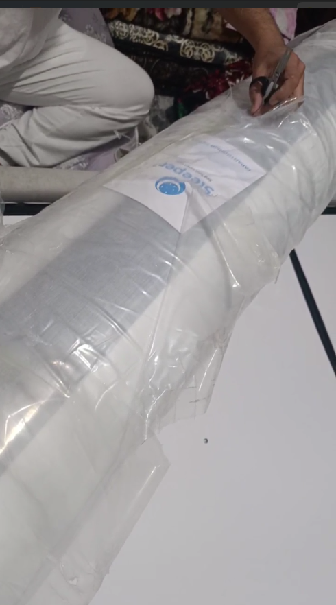 Anatomik matras Comfort, ikki kishilik, bir kishilik