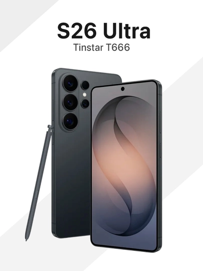 Телефон S26 Ultra T666 6,8" 13 МП 4550 мАч — TINSTAR-S26-ИНДИГО