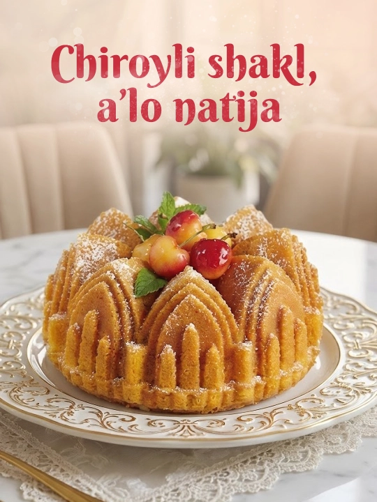 Tort, keks va pishiriqlar uchun sifatli silikon qolip