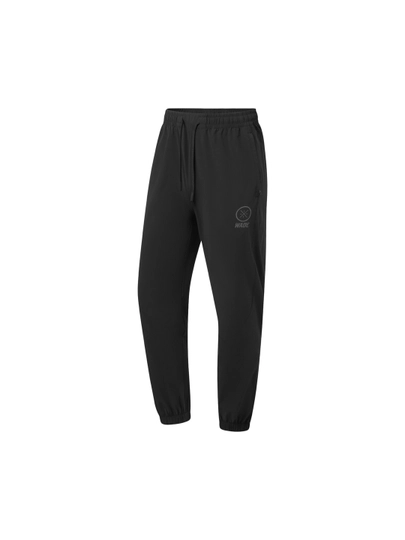 Мужские спортивные брюки Li-Ning AYKW205 (джоггеры) Tapered Fit, плотный трикотаж