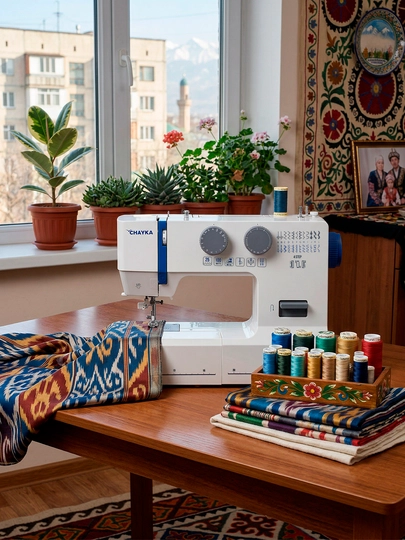 Швейная машина CHAYKA MasterStitch 111, электромеханическая, 100 Вт, 25 операций