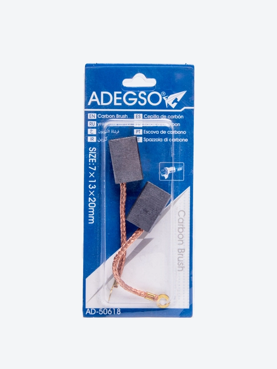 Щетки угольные ADEGSO для болгарки, перфоратора и дрели, графитовые 2 штуки