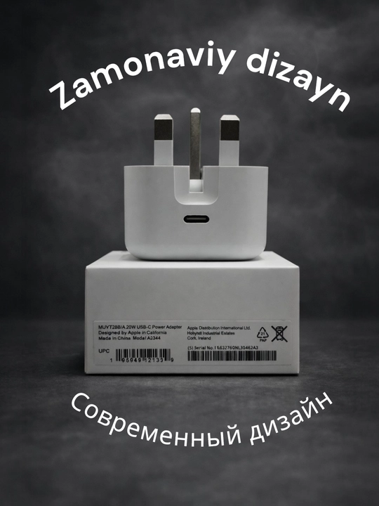Зарядное устройство для iPhone 20W Адаптер для зарядки iPhone, 20 Вт, для быстрой зарядка