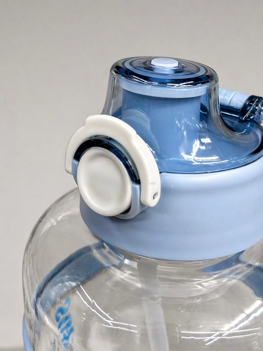Katta sport shaker, 2000 ml, protein shaker, plastic, 5 ta halqali