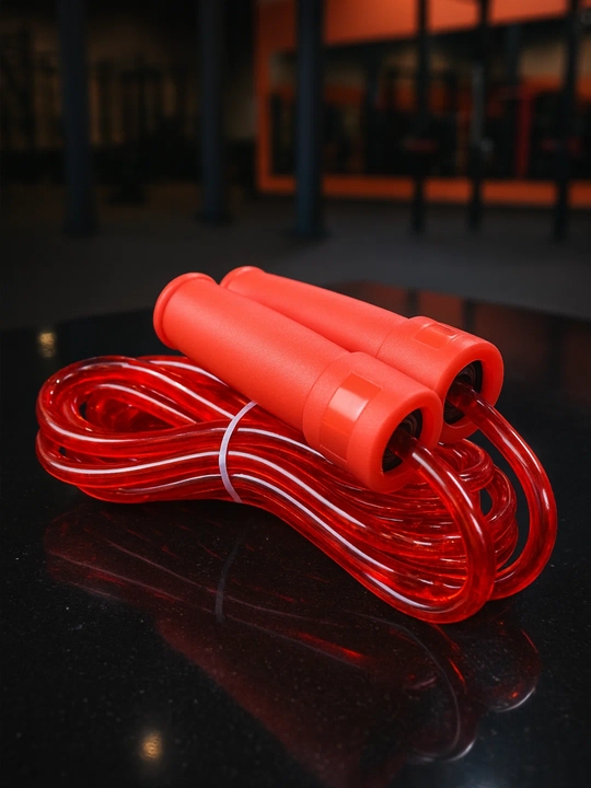 Hanghao sakrash arqoni (Skakalka), plastik tutqichli fitness trenajyor