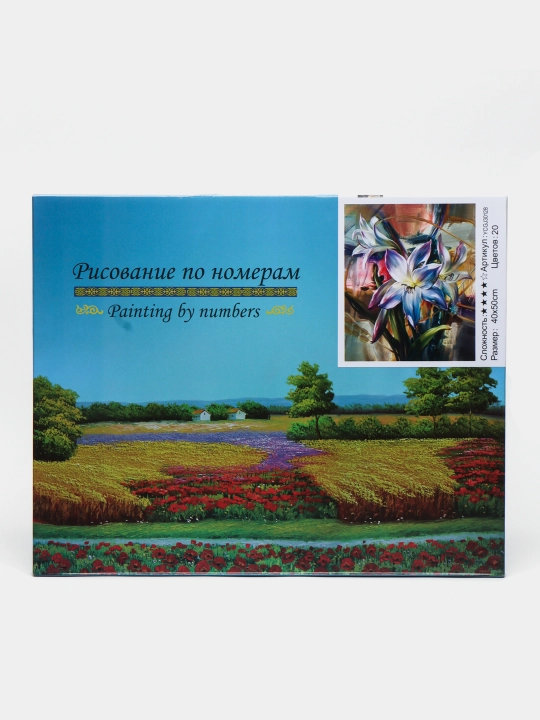 Raqamlar bo'yicha rasm bo'yash "Peyzaj va tabiat", 40 * 50 sm, YCGJ30128 - 