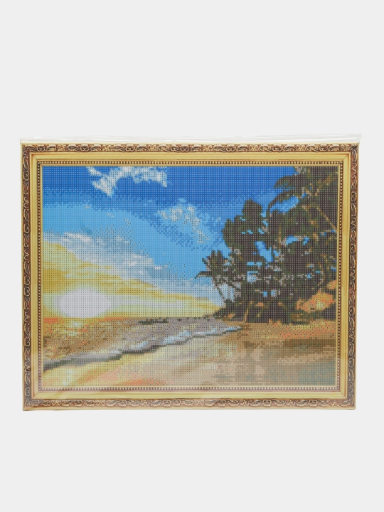 Алмазная мозаика на тему «Остров», 40 * 50 см, GA77314