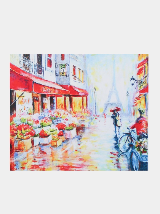 "Shahar" raqamlari bo‘yicha rasm chizish, 40 * 50 sm, YCGJ31518
