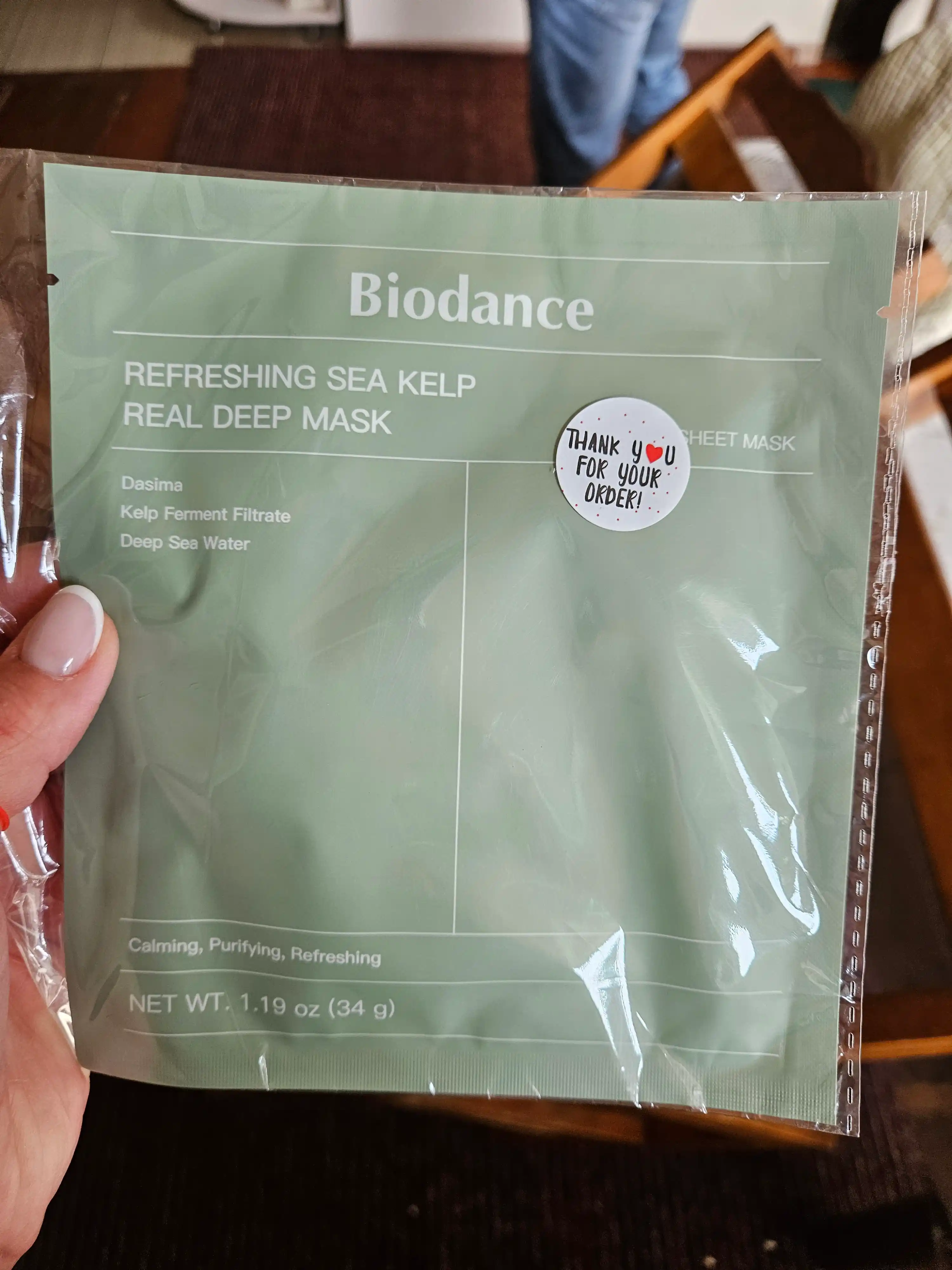 Гидрогелиевая маска BIODANCE для лица увлажняющая, Корея, с коллагеном